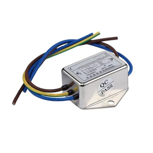 Filtro de potencia SJD200D-3A corriente continua CC 12V 24V para ruido eléctrico 2