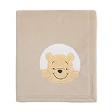 76,2 x 101,6 x 0,56 cm Disney Winnie The Pooh Hunny & Me - Grey & Marigold Super Soft Baby Blanket, Grey, Marigold