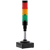 ampelschirm Voreingestellte veränderbare Schwellwerte für CO2 Farb-Anzeige (grün, gelb, rot) und zusätzlicher separat aktivierbar Warnton bei sehr hoher Konzentration