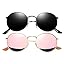 A08| Black + Pink Mirrored