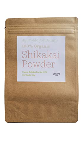 100%I[KjbN wATꔄi VJJCpE_[/Organic Shikakai Powder 100g n[uVv[ wAPA n[ug[gg YVv[ wATpi e A[F[_ (200g)