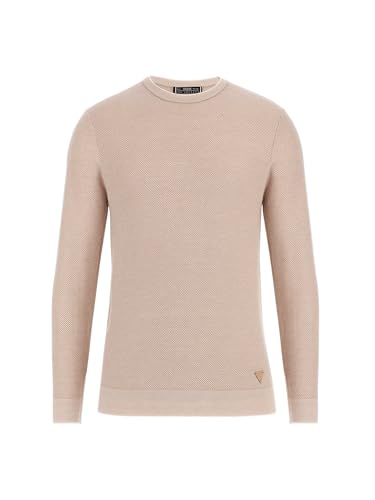 GUESS Men's Earle Stitched Crewneck Sweater3