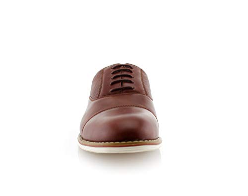 Image of Ferro Aldo Men's Slip-On Loafers | Woven Espadrille & Classic Styles | Casual & Formal Dress Shoes