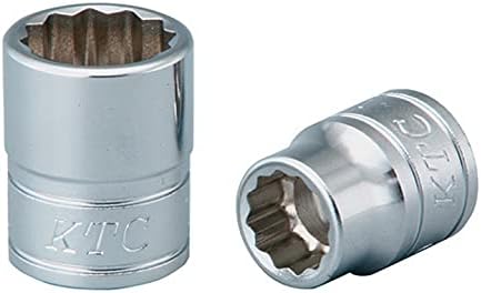 Kyoto Tools (KTC) Socket, 12 Angles, B3-15W-H, 0.6 inches (15 mm) x Insertion Angle: 0.4 inches (9.5 mm)