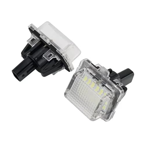 Luz LED de matrícula blanca para Mercedes Benz Clase C W204 y W205 2