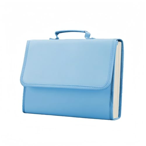 t@C{bNX ގ[P[X A4TCYΉ 7|Pbg CfbNXt Wo | ܂݉\ RpNg݌v | xN߁Et | ItBX wZ ƒp ސ eʎ[ (u[,33x23.5x3.5cm)