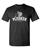 Plissken - Defend Movie 70's 80's Retro - Mens Cotton T-Shirt, L, Black