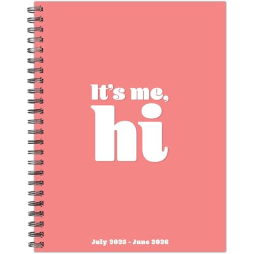It's Me Academic July 2025 - June 2026 6.5 X 8.5 Weekly Monthly Softcover Planner
