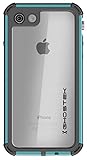 Ghostek Atomic 3 Series iPhone 7/8 Waterproof Case Heavy Duty Tough Rugged Armor | Aluminum Alloy Frame Built-In Screen Protector | Teal