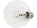 Bulbrite KR25G16CL 25W Krystal Touch G16 Globe Chandelier Bulb, Candelabra Base