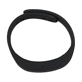 RiseNova Sveglia silenziosa con vibrazione e monitoraggio del sonno, cinturino intelligente resistente all'acqua IP65, cronometro di ricarica USB, silenzioso per svegliarsi (nero)