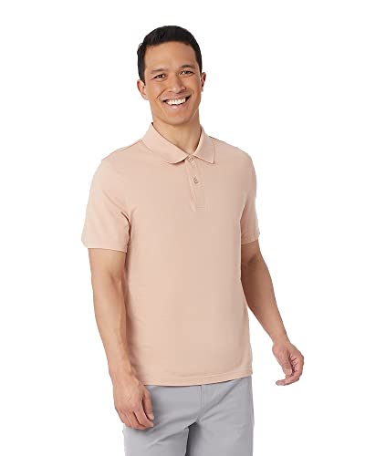 32 Degrees Men’s Regular-Fit Short Sleeve Cotton Pique Polo Shirt | Golf | Office
