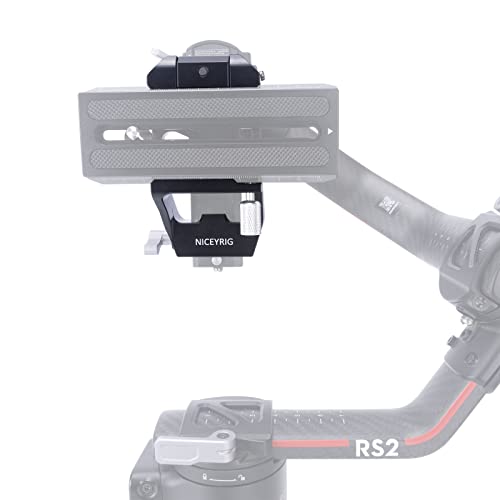 DJI RS2 RS3 Vertical Camera Mount, NICEYRIG Professional Vertical Camera Mount for RS2/RS3/RS3pro - Image 4