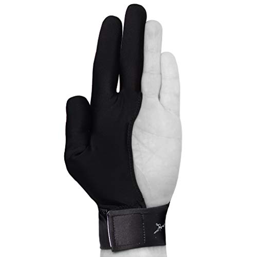 Longoni Billiard Pool Cue Glove Fancy Skull 3 for Left Hand - Thumbnail 3