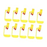 LIOOBO 10stücke Hühnertränke Für Hühner Wasserspender Für Geflügel Hängende Trinkgefäße Für Vögel Installieren Bedienen Geeignet Für Hühnerställe Und Geflügelzuchtbetriebe