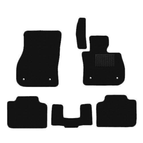 Aviles 新型 2シリーズ U06 アクティブツアラー フロアマット【16色から選択】(01:無地 × ブラック)