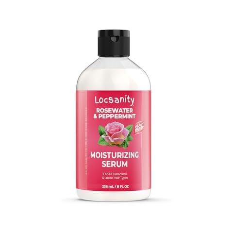 Locsanity Rosewater Peppermint Deep Moisturizing and Nourishing Serum Cover