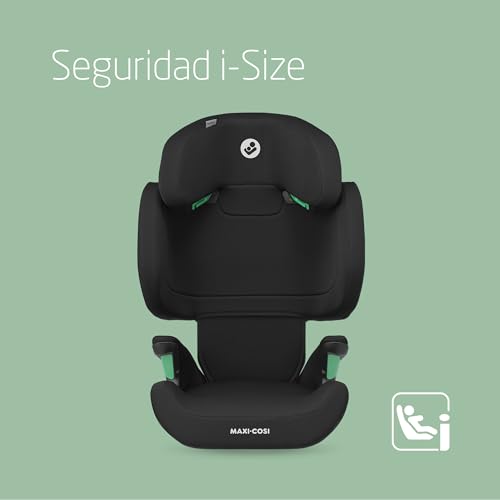 Miniatura 2 de Maxi-Cosi Rodifix M I-Size, Asiento Elevador Respaldo Alto, 3,5-12 Años, 100-150 Cm, Silla Coche Isofix, Protección Impactos Laterales G-Cell, Altura Ajustable, Abrochado Rápido Y Fácil, Basic Black