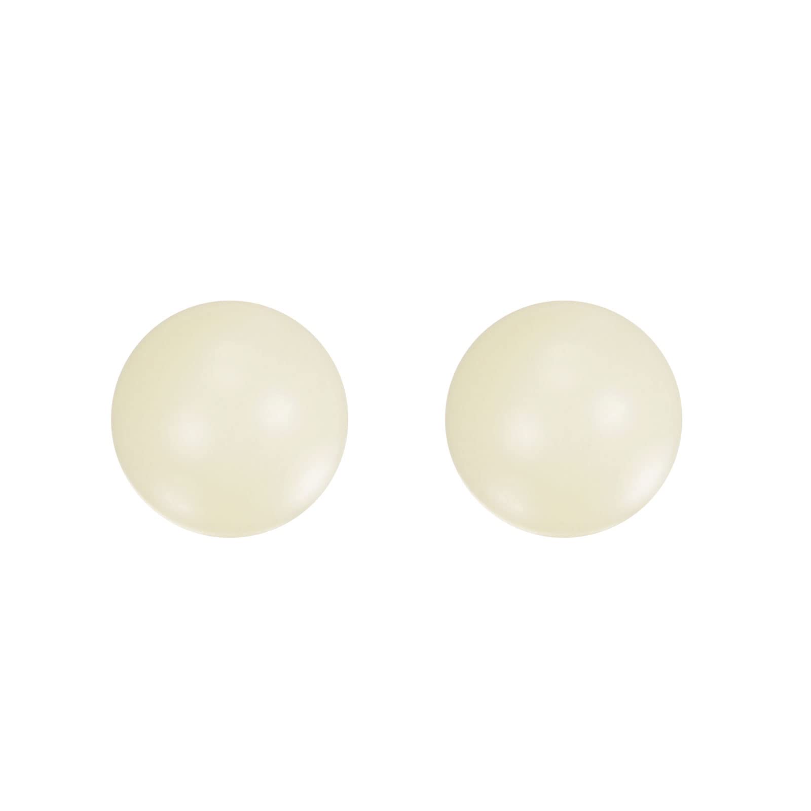 sourcing map 2szt POM Nylon Bolas Plástico 15mm G3 Precisión Rodamiento Bola