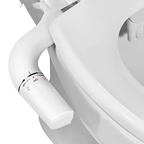 Bidé para inodoro OwKay ultraadelgado que sustituye el uso de papel higiénico