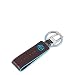 Produktbild Piquadro PC3756B2/MO Blue Square Schlüsselanhänger, Mahagoni