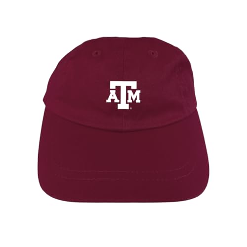Two Feet Ahead College Texas A&M Aggies Infant Baseball Hat Cap University College Officially Licensed (Infant, Texas A&M Aggies)