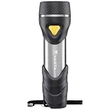VARTA Taschenlampe mit 14 LEDs inkl. 2x D Batterien, Day Light Multi LED F30 Leuchte, Taschenleuchte mit Anhänger, Lampe ideal für Haushalt, Angeln, Garage, Notfall, Stromausfall, Outdoor