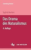 Sammlung Metzler, Bd.75, Das Drama des Naturalismus
