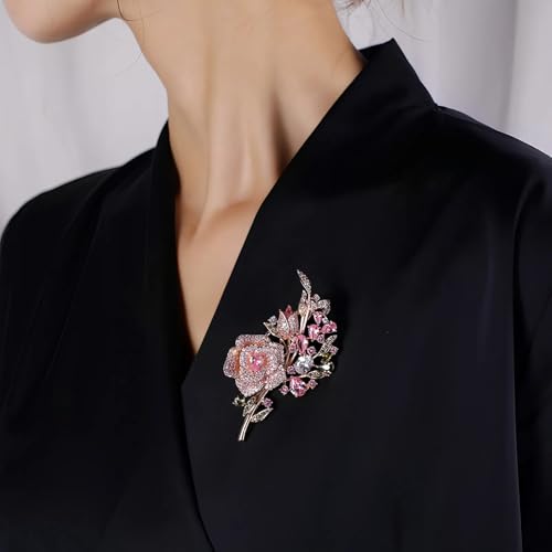 Image of SYWDUDUCLT Fashion Elegant Brooches for Women Brooch, Suitable For Party And Daily Wear On Many Occasions