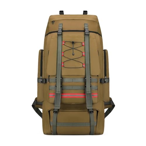 Sac à dos trekking homme 130 L idéal pour grand voyage et bivouac Molle