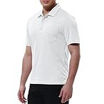 Rdruko Men's Polo Shirts Short Sleeve Quick Dry Outdoor Golf Sports Shirts with Pocket - Image 2