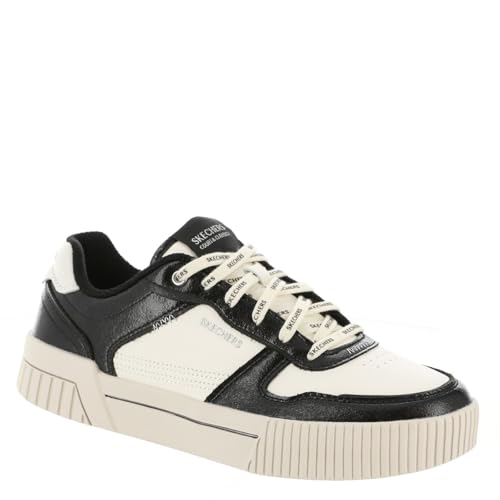 Skechers Jade-Twilight Tones, Scarpe da Ginnastica Donna, Naturale/Nero, 38 EU