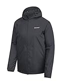 BALEAF Men's Waterproof Rain Jackets Lightweight Packable Hiking Shell with Hood Windbreaker...