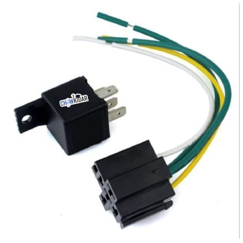 Image of DontTouch ChawkiDar Heavy-Duty 12V Automotive Relay Kit - Universal Engine Stop /Immobilizer for Cars & Motorcycles