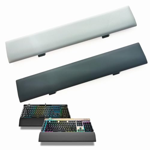 New Wrist Palm Rest for Corsair K100 RGB Optical-Mechanical Gaming Keyboard Wrist Rest Pad Palm Protection (Not Include Keyboard) (Black)
