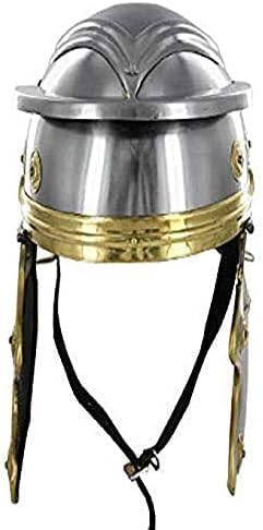 Roman Centurion Trooper Armour Steel Helmet Roman Medieval By Antique House Craft