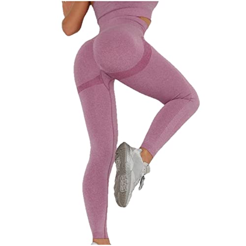 Pantalones de yoga sin costuras para evitar roces en el gimnasio UKKO