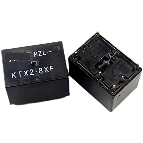 Pack de 5 relés KTX2-8XF de 9 pines componentes para placas electrónicas