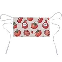 Matériau et résistance à l'eau : fabriqué à partir de tissu Oxford imperméable pour une sensation facile à nettoyer et à sécher rapidement qui aide à lutter contre les éclaboussures et les saletés légères; fonctionne comme un tablier imperméable et l...