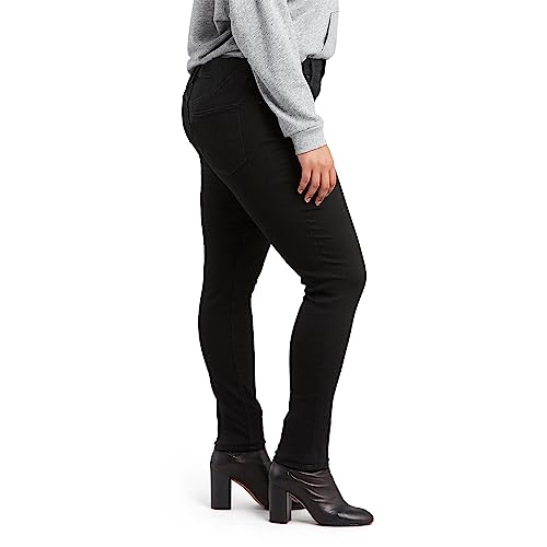 Jack David Blue/Black Womens Plus Size Stretch Soft Butter Skinny Premium Denim Jeans Pants Size3