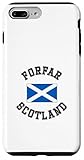 Fácil instalación Bandera Escocesa de Forfar Adecuada para niños, Hombres y Mujeres Carcasa para iPhone 7 Plus/8 Plus