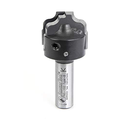 Amana Tool - CNC Ogee For MDF Door Stile (RC-2481), Industrial Grade