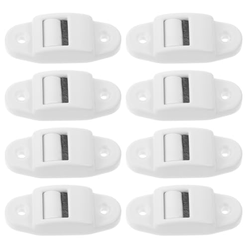 Holibanna 8pcs Roller Shutter Belt Guide for 14mm Webbing with Internal Brush, Belt Strap Replacement and Webbing Cleaner Accessories for Roller Blind Maintenance