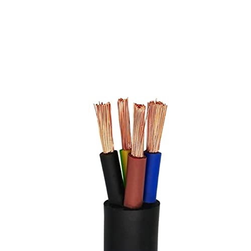 Cable eléctrico con revestimiento suave y flexible de 4 núcleos para un guiado sin esfuerzo