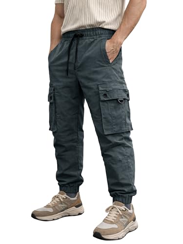 Image of Noble Monk Cargo for Men || Cotton Cargo Pant || Stylish Multi-Pocket Casual Trousers for Men