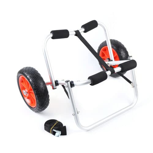 Buy SHZICMY Kayak Trolleys Kayak Boat Trailer Wheels 150 lbs Trolley