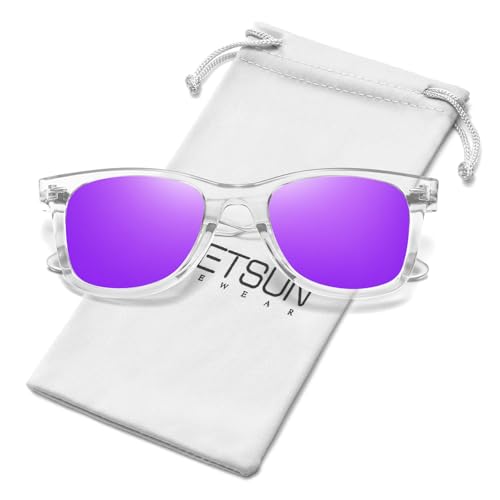 Image of MEETSUN Polarized Sunglasses for Women Men Classic Retro Square Frame Driving Sun Glasses UV Protection