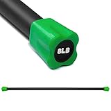 Barra de Ejercicio para Entrenamiento de Fuerza con Peso Integrado (8 lbs)