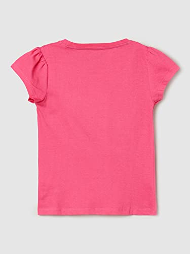 Image of Max Girls Printed Round Neck Casual Top