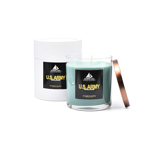 Military Candle, 9oz (Army)